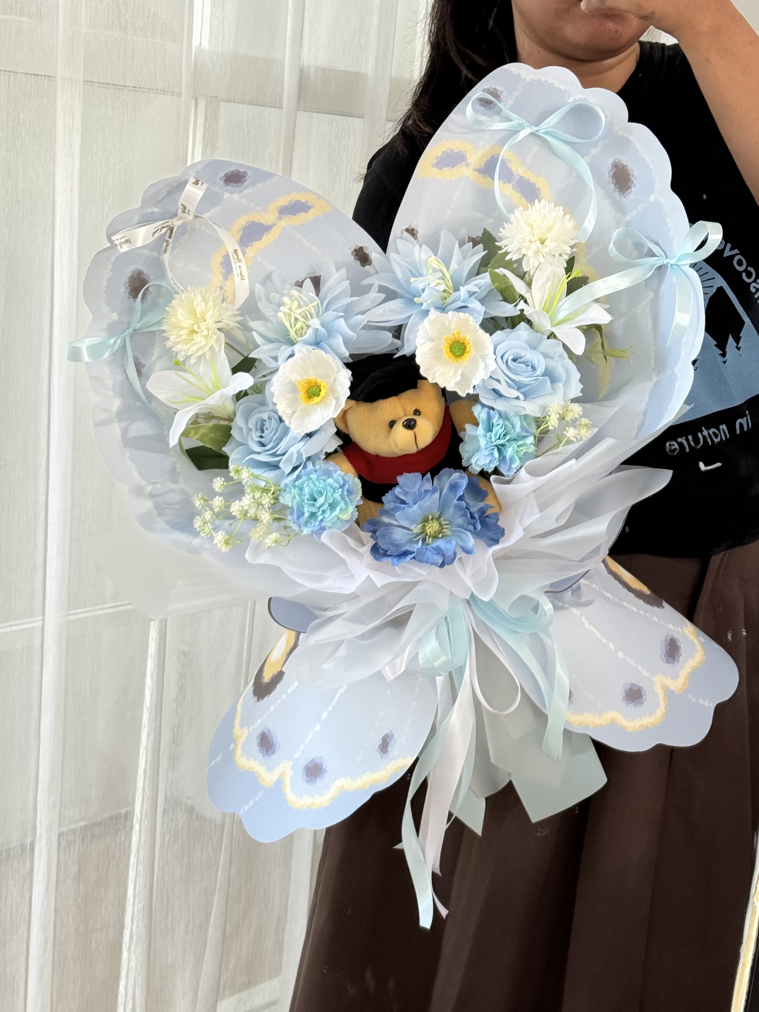Buket Wisuda - Butterfly Solid