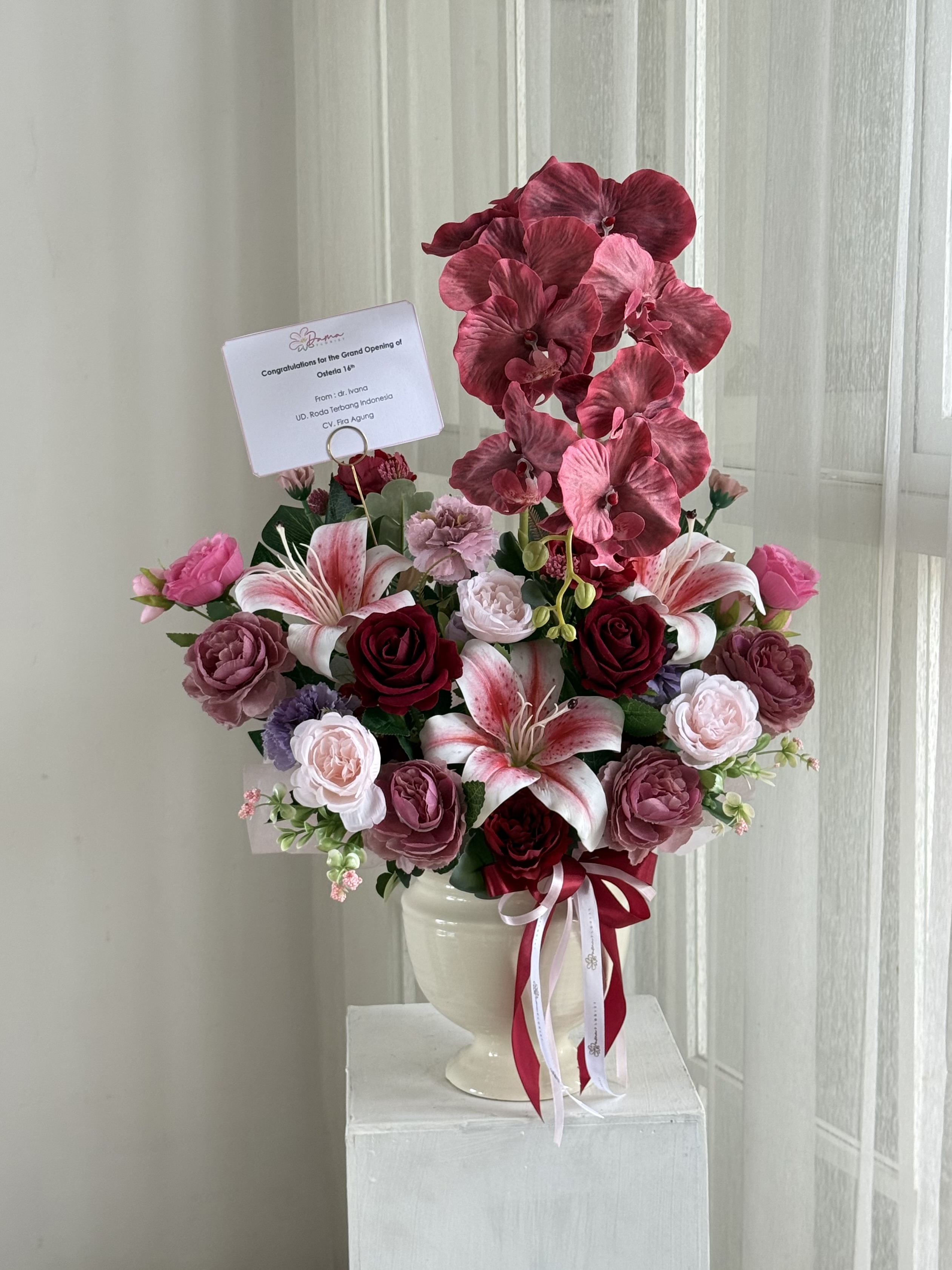Vas Anggrek & Lily Artificial L