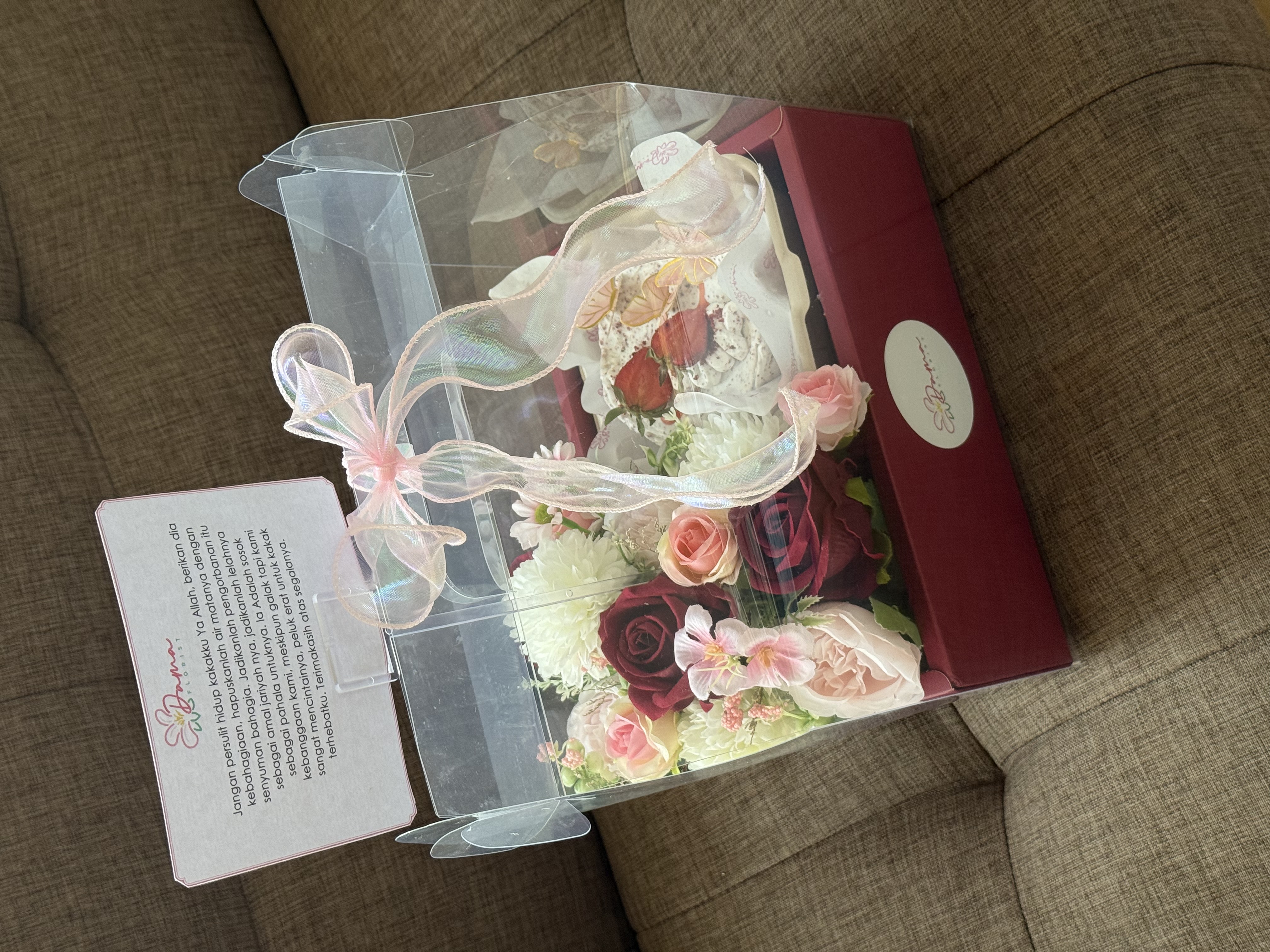 Handy Flower Cake (Artificial) foto 2