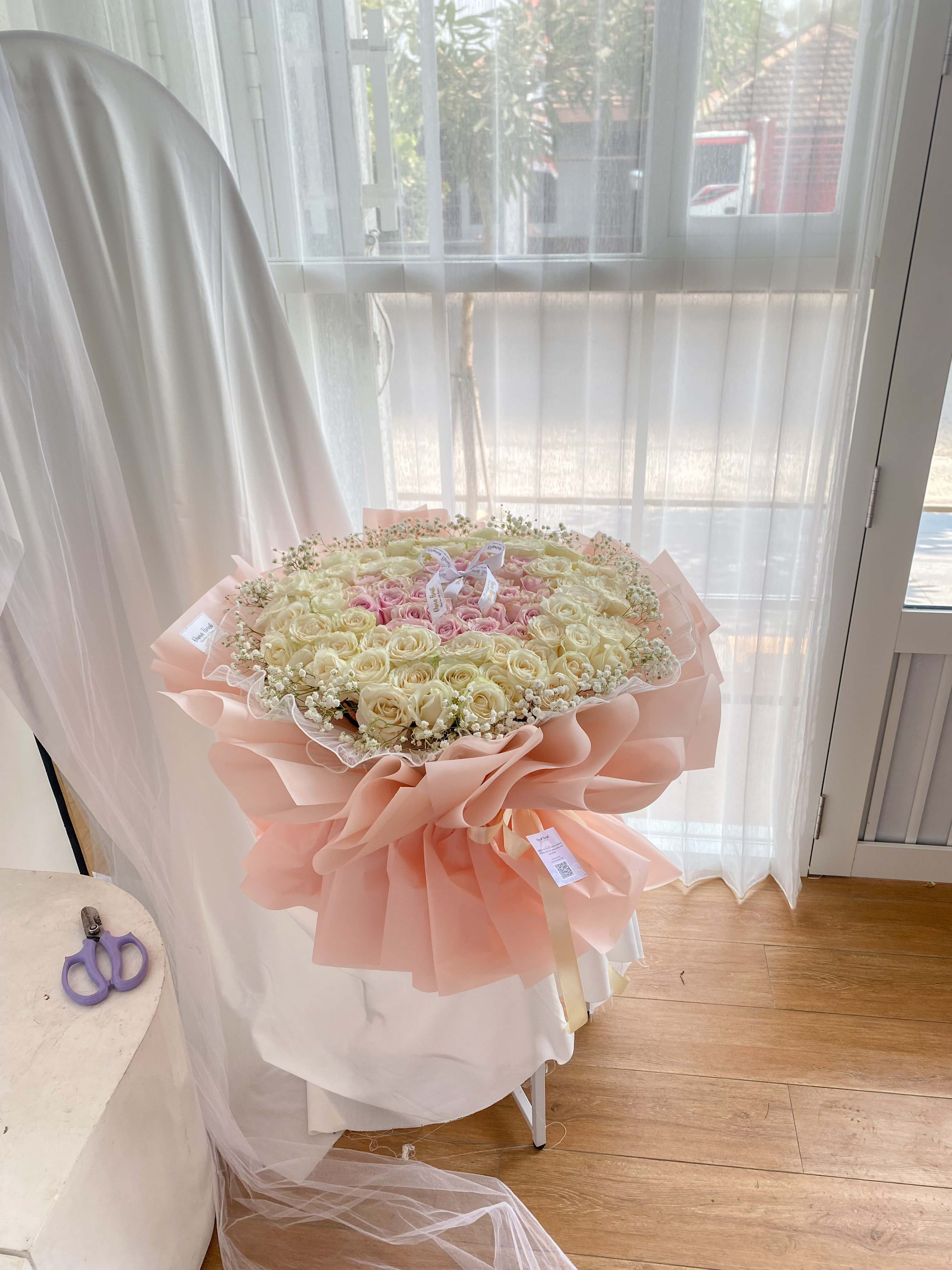 60-100 stem roses foto 5