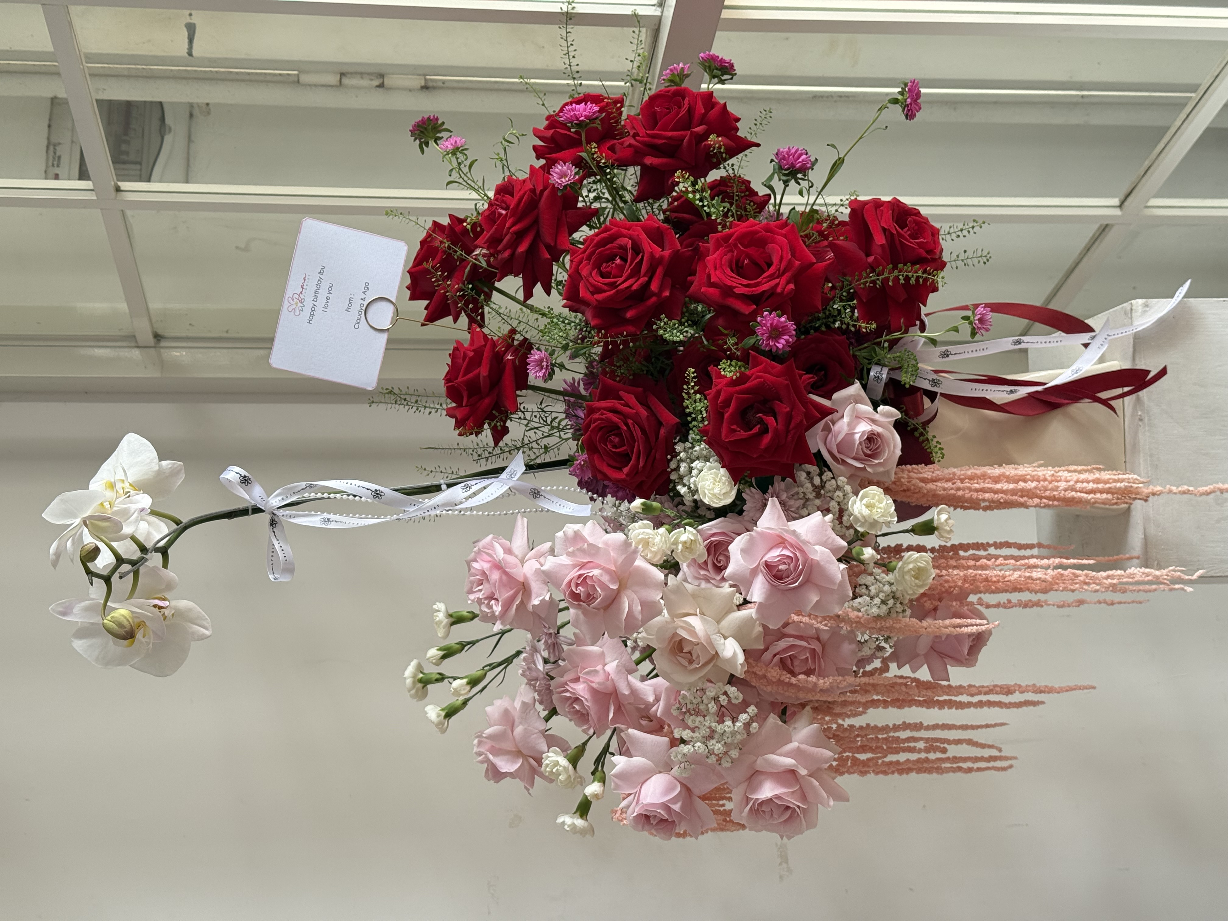 Giant Vas Rose Fresh