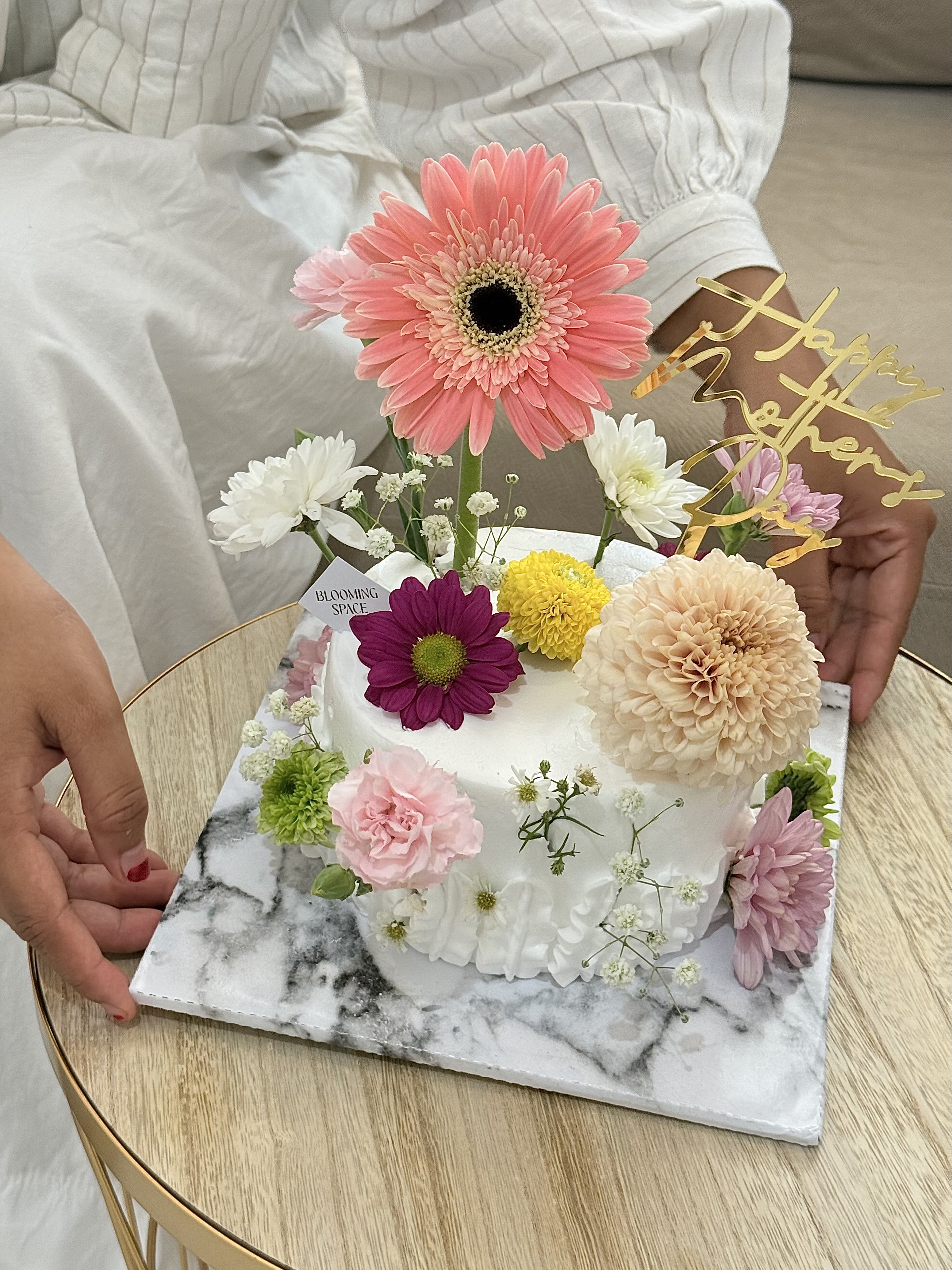 Flower Tabung Cake foto 2
