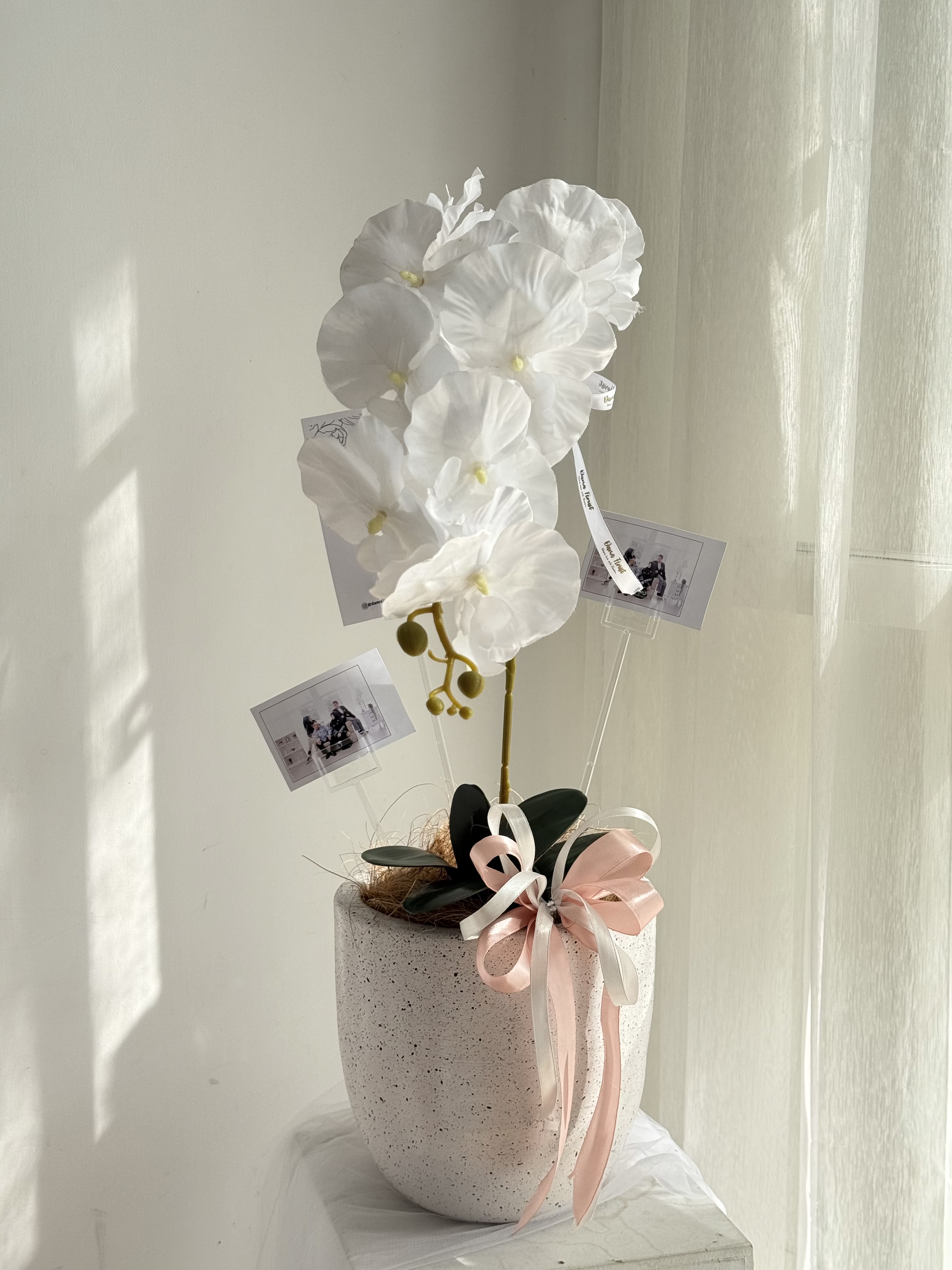 Single Orchid Artificial foto 3