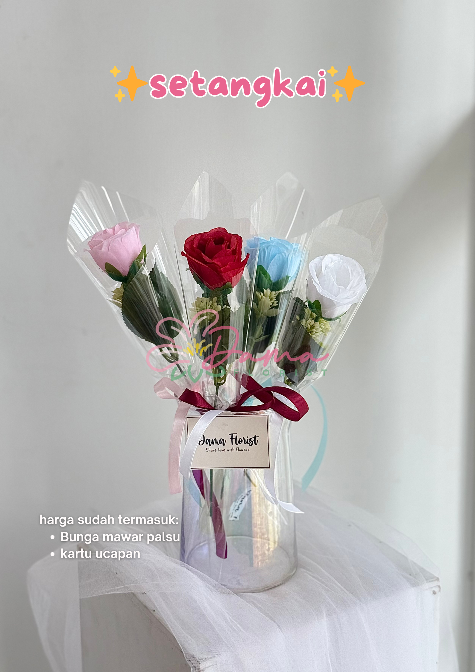 Single rose (standar)