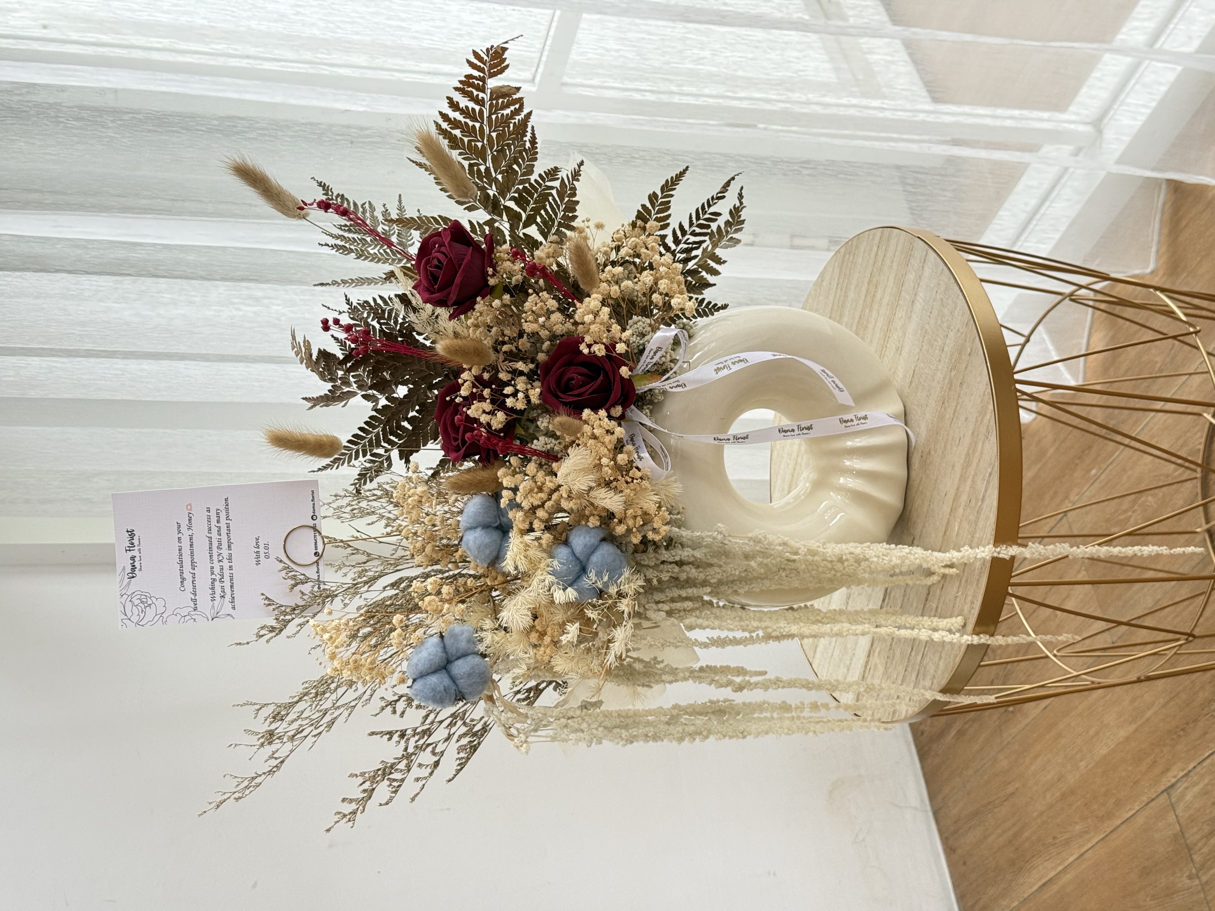 Preserved Flowers Vase
